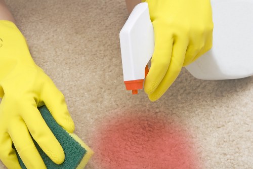 Deep cleaning team carrying out ethical workplace checks