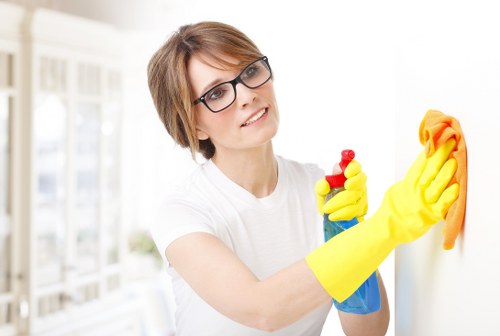 Professional deep cleaning complaint review process in a home setting