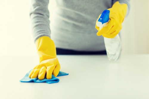 Detailed kitchen and bathroom deep cleaning in Merton