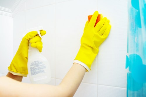 Freshly cleaned living space after a one-off cleaning visit in Merton