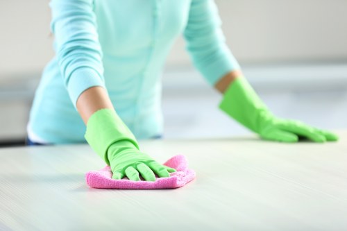Detailed cleaning work in a Merton home by a professional team