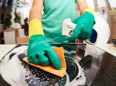 Detailed cleaning for kitchens and living areas in Merton