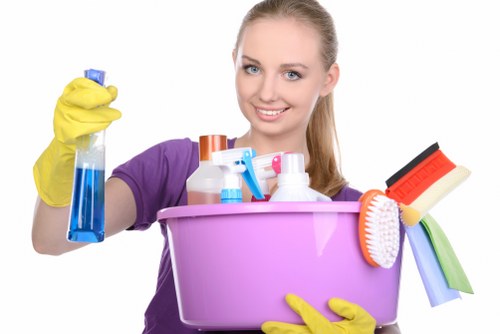 Deep cleaning service for a kitchen in a Merton property